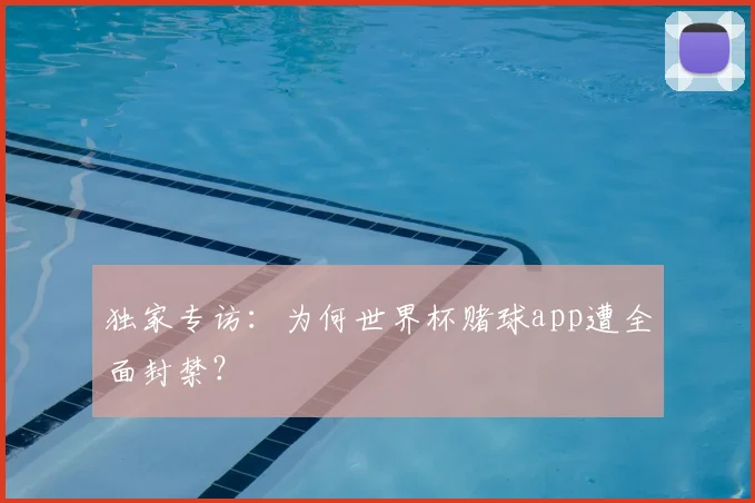 独家专访：为何世界杯赌球app遭全面封禁？